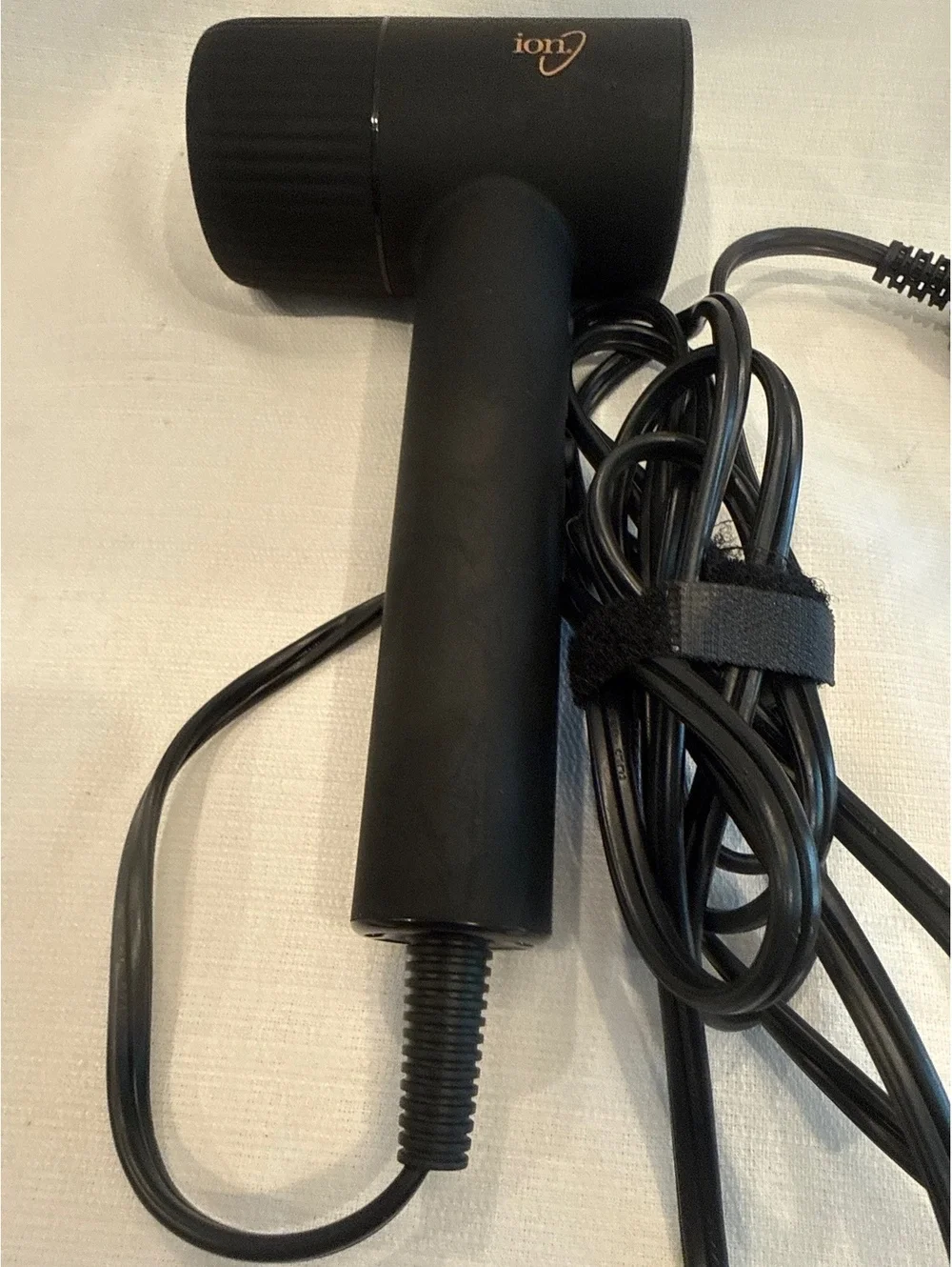 ion Black Compact Hair Dryer with Ionic Technology